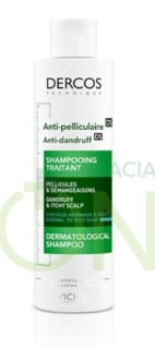 Dercos Linea Equilibrante Shampoo Anti-Forfora Trattante Capelli Grassi 200 ml