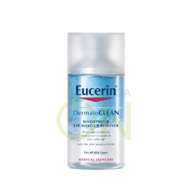 Eucerin Linea DermatoCLEAN Lozione Bifasica Struccante Occhi Delicata 125 ml