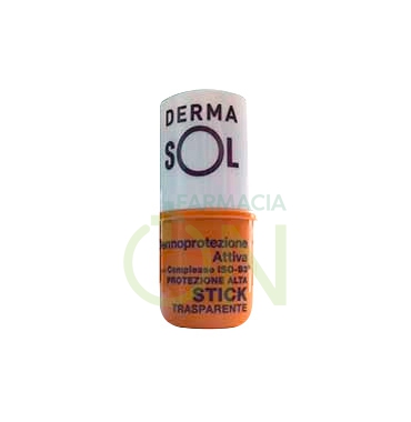 Dermasol Linea Protezione Solare SPF30 Stick Trasparente Protezione Alta 5 ml