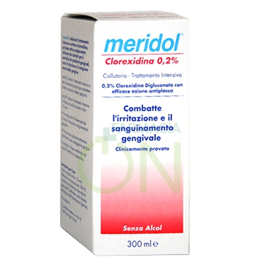 meridol Linea Igiene Dentale Quotidiana Collutorio Clorexidina 0,20% 300 ml