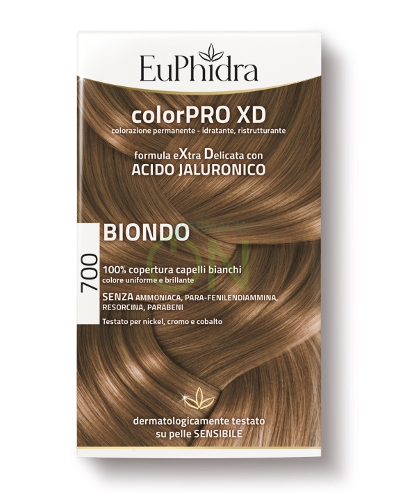 EuPhidra Linea ColorPRO XD Colorazione Extra-Delixata 700 Biondo