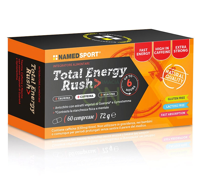 Named Sport Sportivi Total Energy Rush Integratore