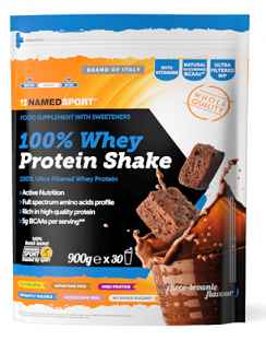 Namedsport 100% Whey Protein Shake Choco Brownie 900 G