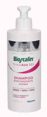 Giuliani Bioscalin Tricoage 50  Shampoo rinforzante antietà Maxi Size 400 Ml