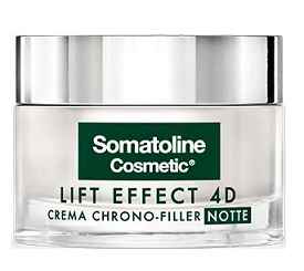 Somatoline Cosmetic Viso 4d crema chrono Filler Notte lift effect 50ml