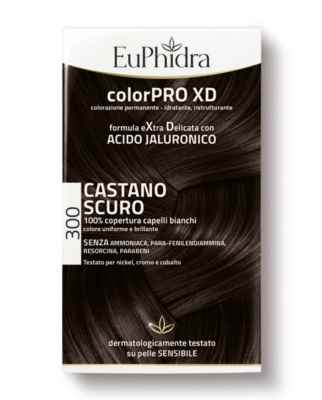EuPhidra Linea ColorPRO XD Colorazione Extra Delixata 300 Castano Scuro